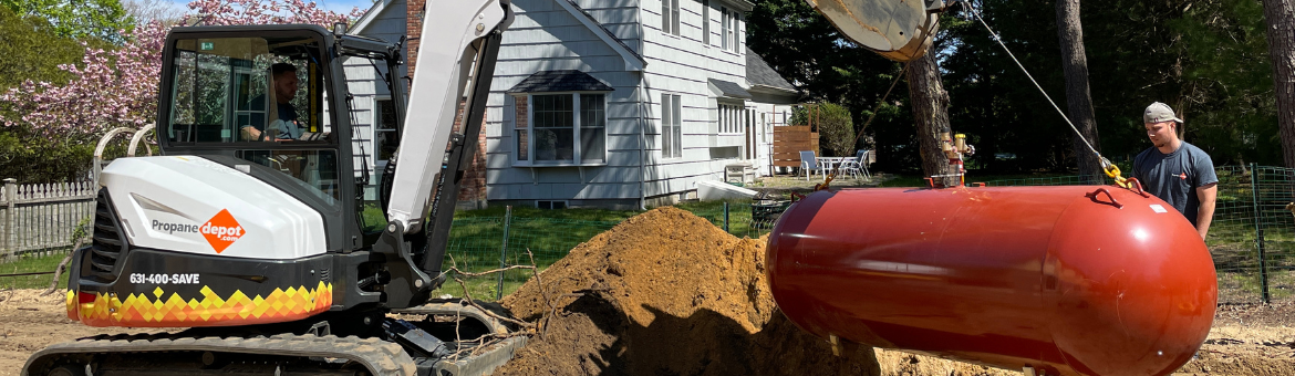 500 Gallon Underground Propane Tank Installation